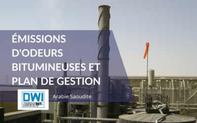 Émissions d&rsquo;odeurs bitumineuses et plan de gestion chez DWI