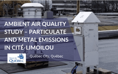 Ambient Air Quality Study – Particulate and Metal Emissions in Cité-Limoilou